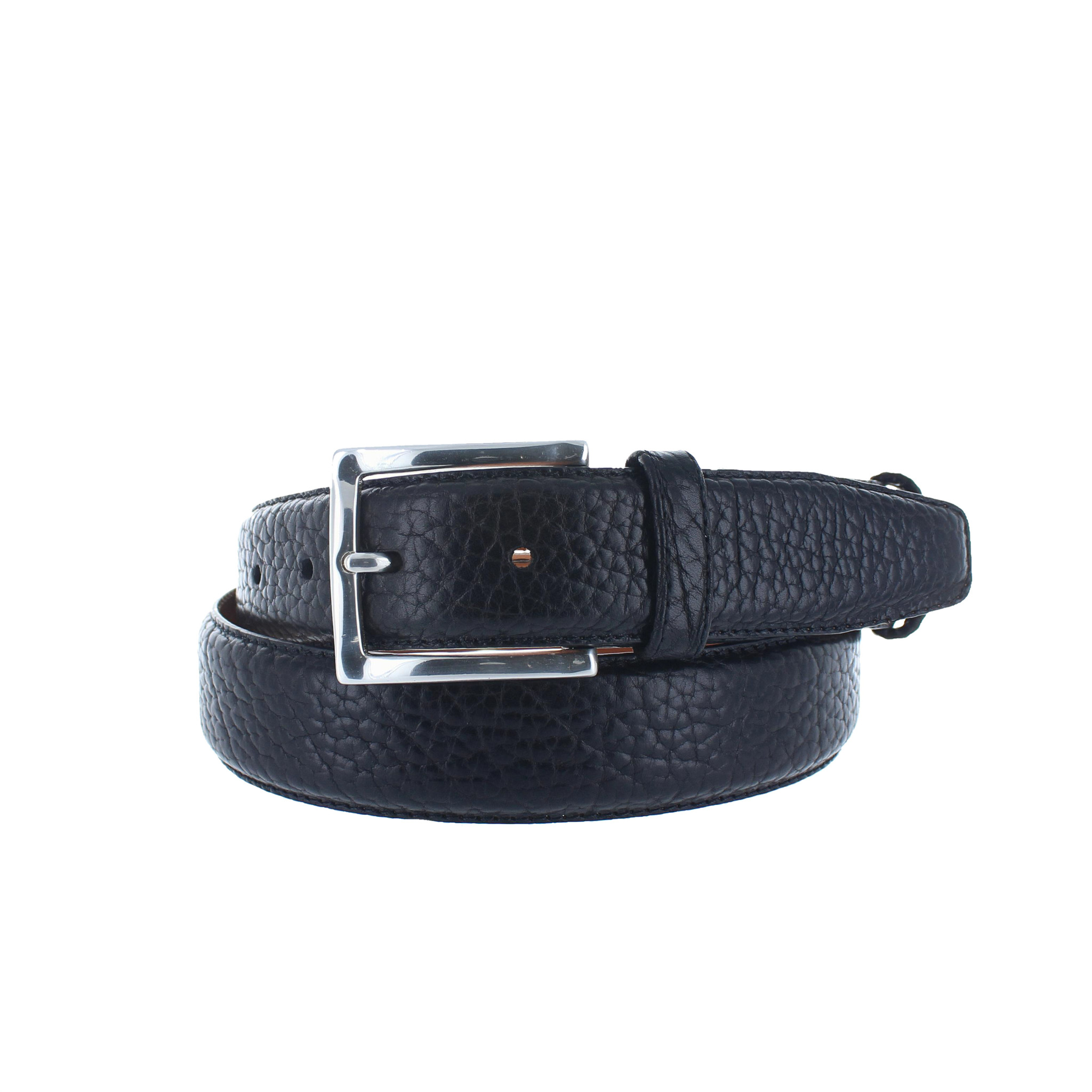 JOB86 Originele Bison riem 3,5cm | Zwart