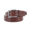 JOB86 Cognac leren 'American Bison' riem