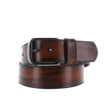 JOB86 Michaël | Handcrafted jeans riem 4,5cm | Cognac