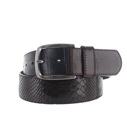  JOB86 Alex | Patchwork jeansriem 4,5cm | Multicolor 