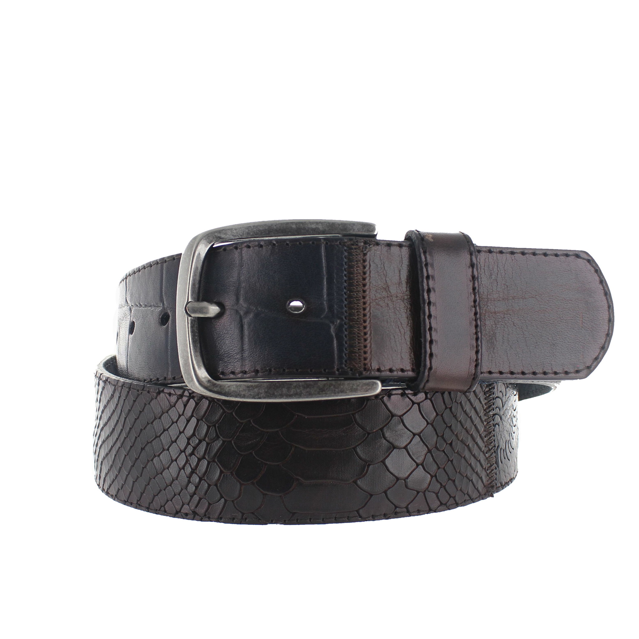 JOB86 Alex | Patchwork jeansriem 4,5cm | Multicolor
