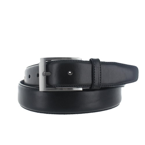  BRADBURY Giulio | Classic leren riem 3,5cm | Zwart 