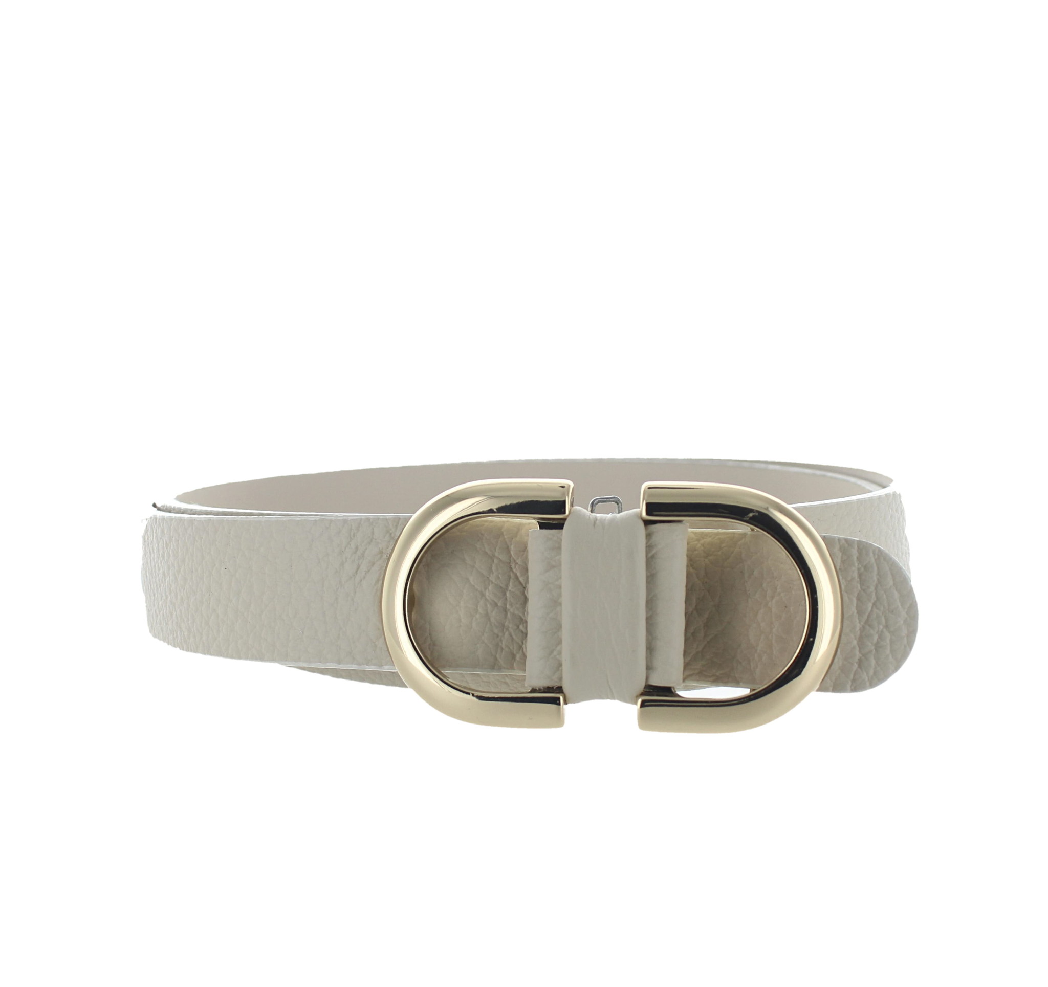 H.A.N Mila | Lederen damesriem 2,5cm | Beige