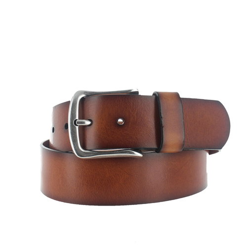  JOB86 Sandro |  Brede herenriem 4,5cm | Cognac 