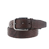 JOB86 Exclusieve python riem 4cm | Bruin
