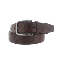 Exclusieve python riem 4cm | Bruin