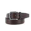 JOB86 Gio | Casual kroko riem 4cm | Bruin