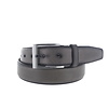 BRADBURY Giulio | Classic leren riem 3,5cm | Grijs