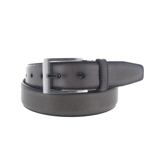  BRADBURY Giulio | Classic leren riem 3,5cm | Grijs 