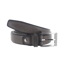Giulio | Classic leren riem 3,5cm | Grijs