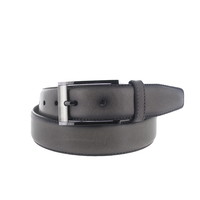 Lucas | Lederen herenriem 3,5cm | Grijs