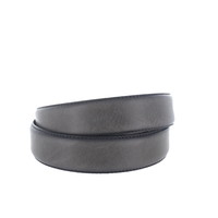 Lucas | Lederen herenriem 3,5cm | Grijs