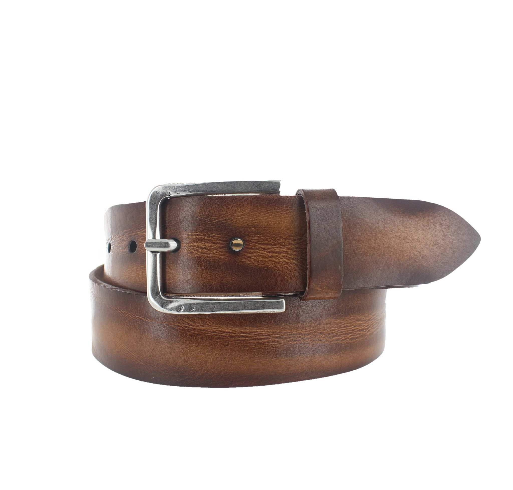 JOB86 Gino | Leren jeansriem 4cm | Bruin