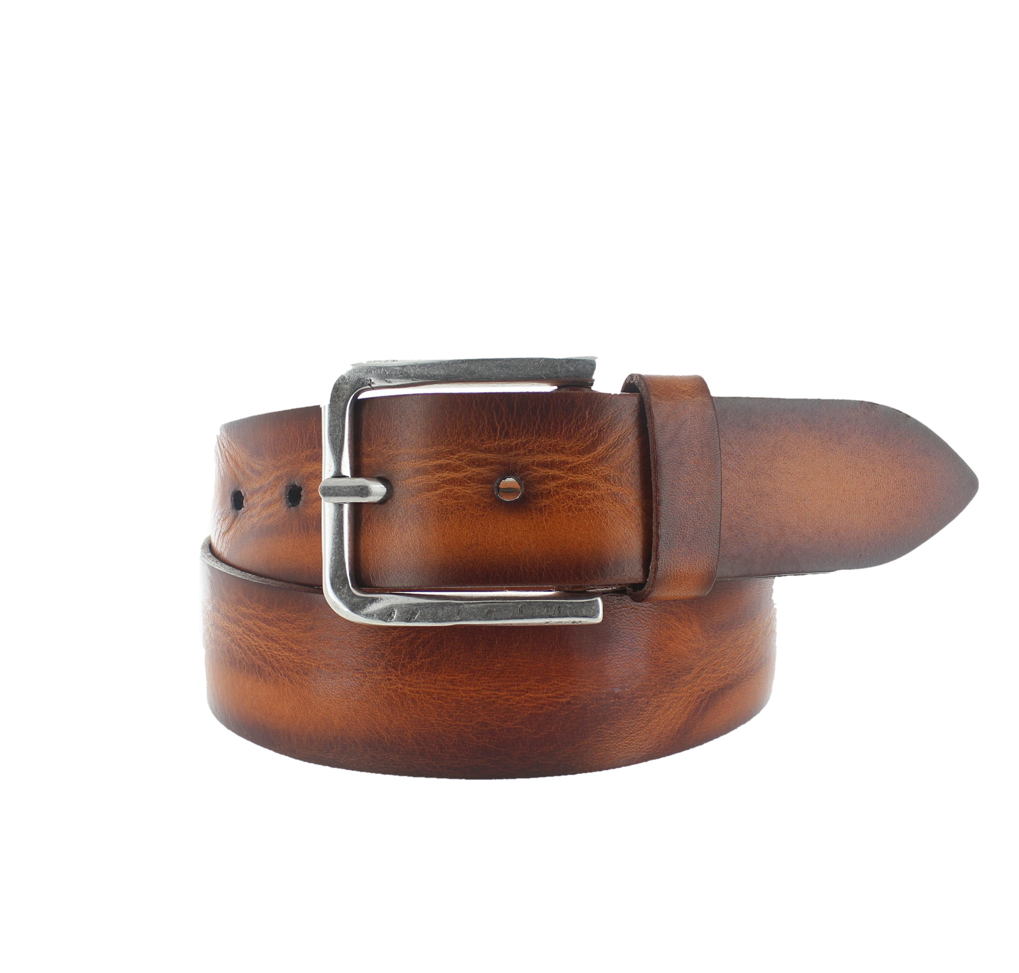 JOB86 Gino | Leren jeansriem 4cm | Cognac