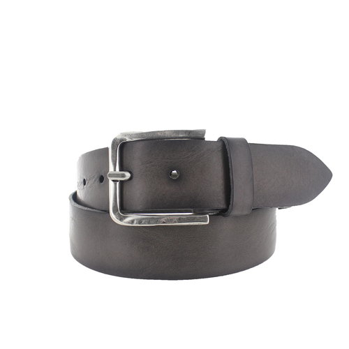  JOB86 Gino | Leren jeansriem 4cm | Grijs 