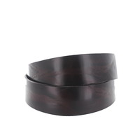 Gino | Leren jeansriem 4cm | Donkerbruin