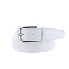 BRADBURY Giulio | Classic leren riem 3,5cm | Wit