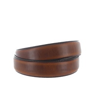 Lucas | Lederen herenriem 3,5cm | Bruin