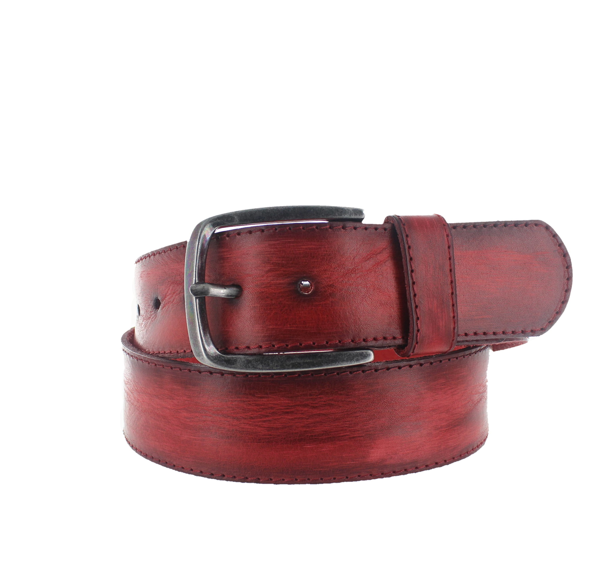 JOB86 Pedro | Stoere jeansriem 4,5cm | Rood