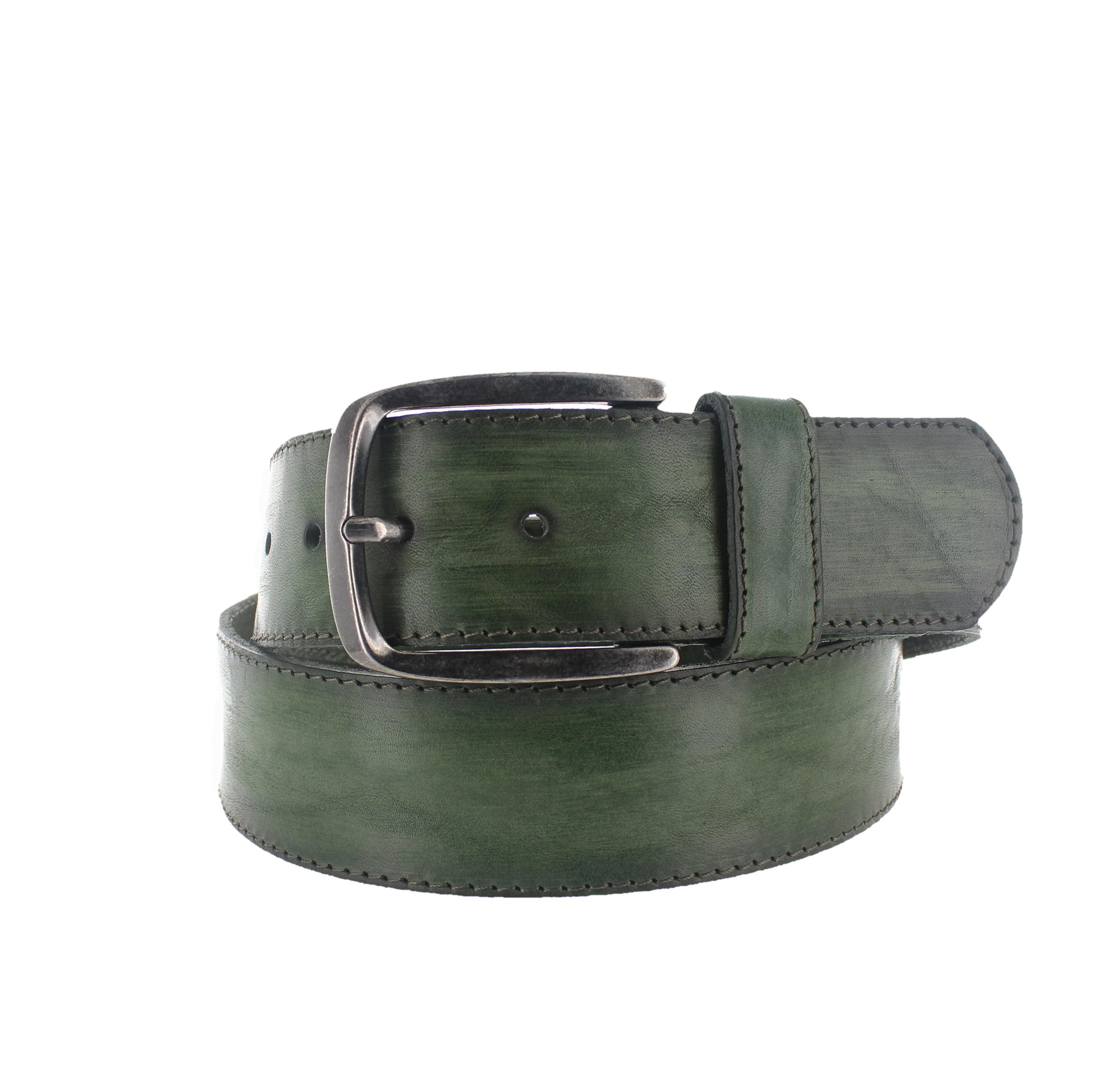 JOB86 Pedro | Stoere jeansriem 4,5cm | Groen