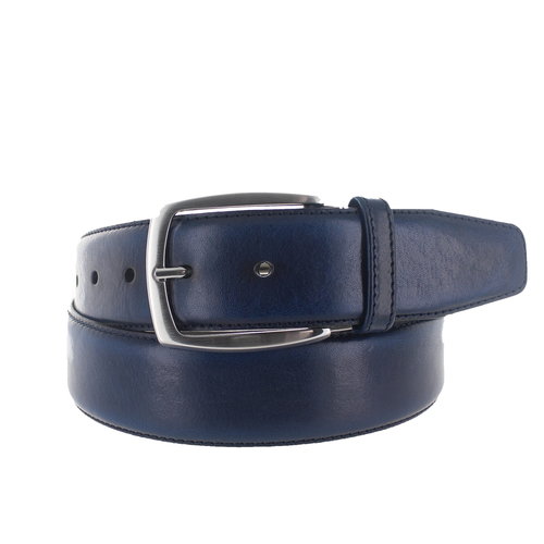  JOB86 Riccardo | Casual riem 4cm | Blauw 