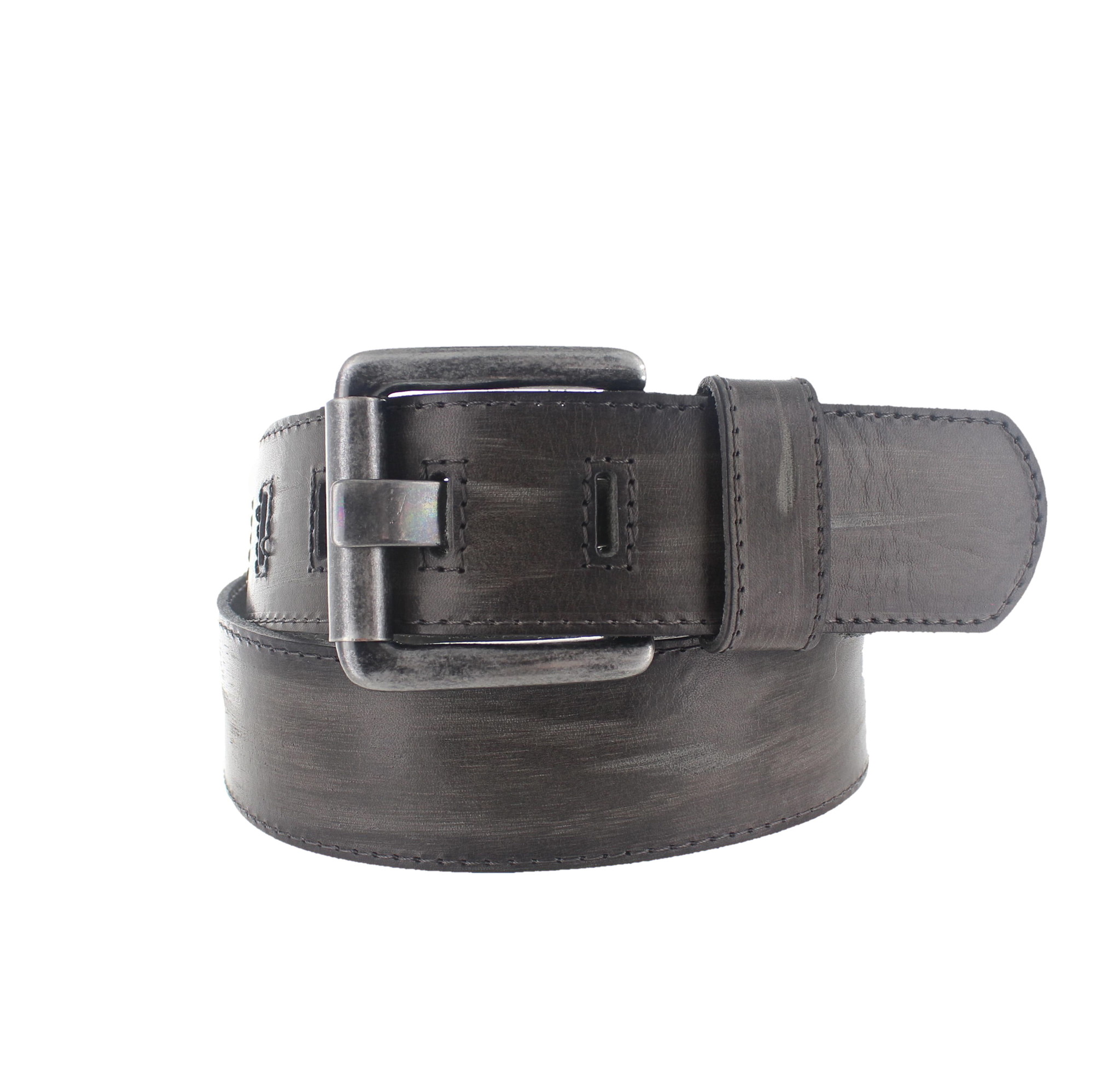JOB86 Stefano | Vintage jeansriem 4,5cm | Grijs