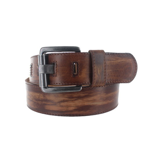  JOB86 Stefano | Vintage jeansriem 4,5cm | Bruin 