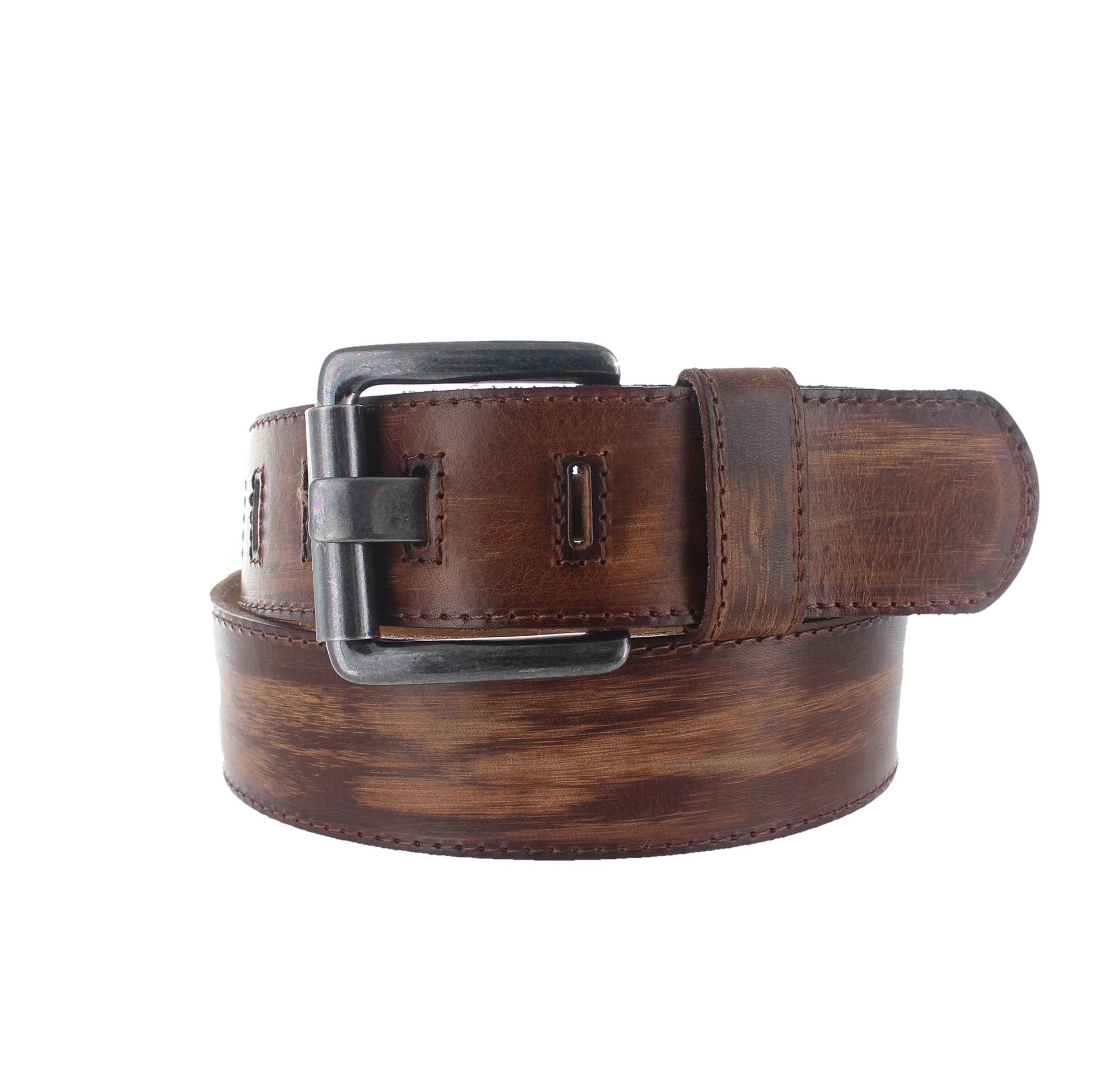 JOB86 Stefano | Vintage jeansriem 4,5cm | Bruin