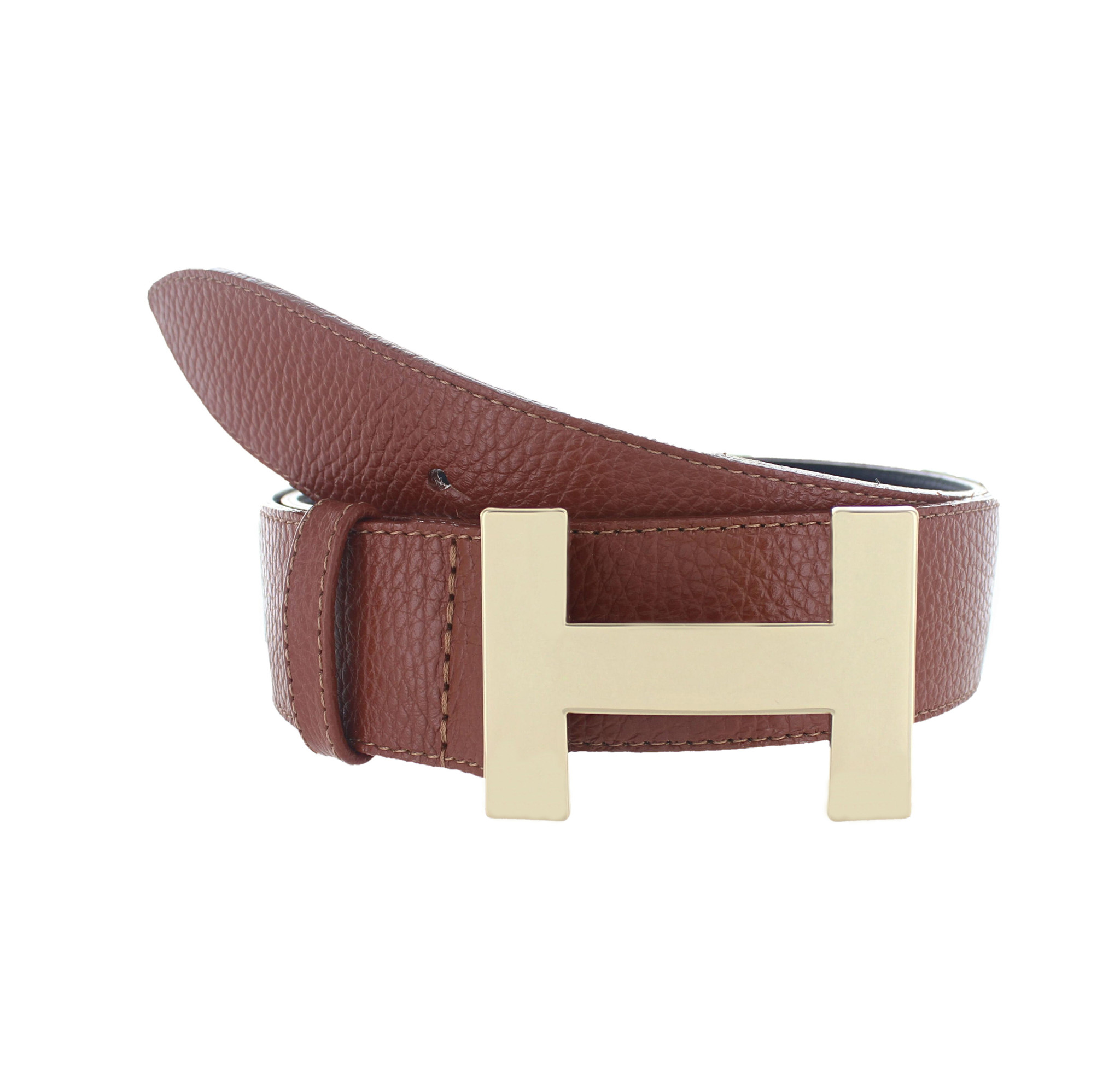 H.A.N Hailey | Stijllvolle damesriem 4cm | Cognac