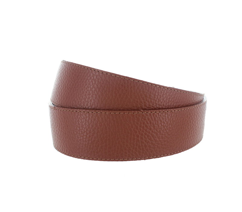 Hailey | Stijllvolle damesriem 4cm | Cognac
