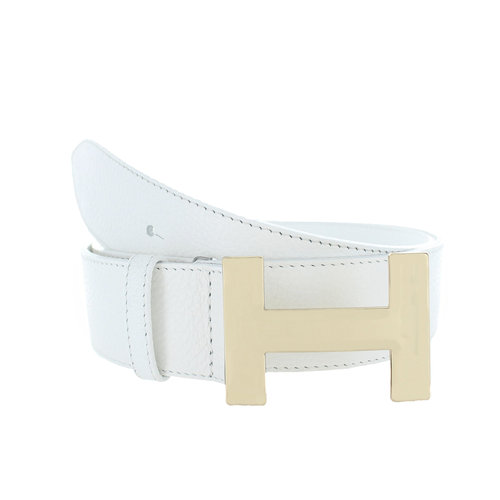  H.A.N. Hailey | Stijllvolle damesriem 4cm | Wit 