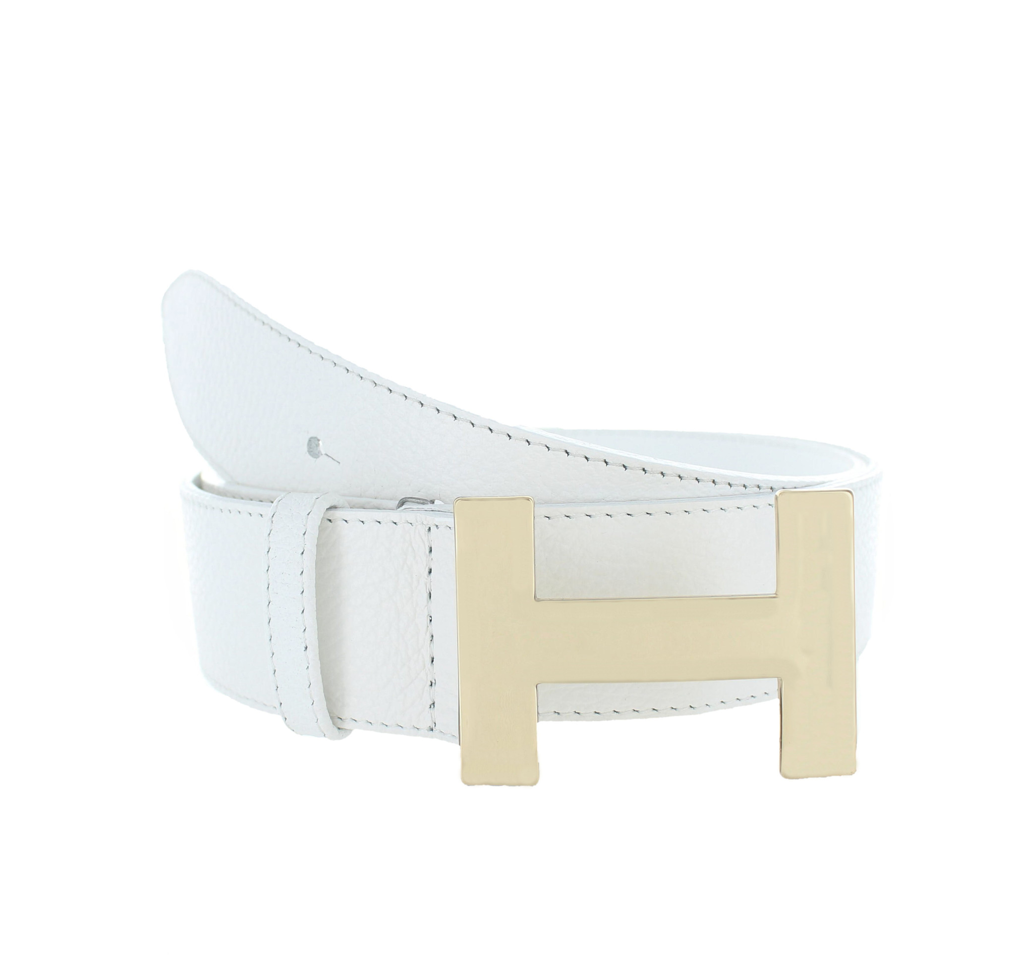H.A.N Hailey | Stijllvolle damesriem 4cm | Wit