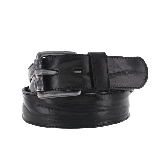  JOB86 Gianni | Heren jeansriem 4,5cm | Zwart 