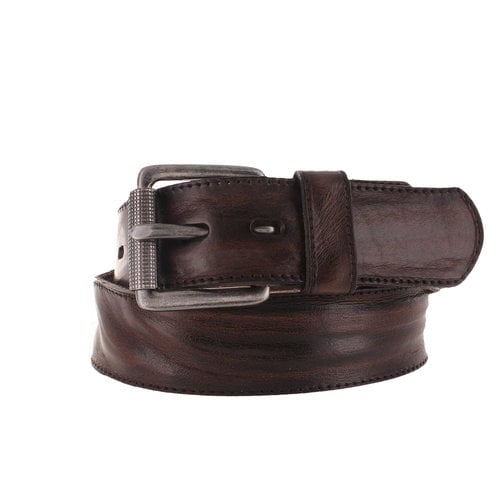  JOB86 Gianni | Heren jeansriem  4,5cm | Donkerbruin 