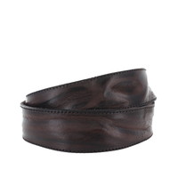 Gianni | Heren jeansriem  4,5cm | Donkerbruin