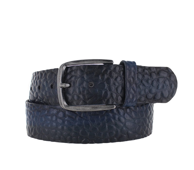 Andreas | Stoere riem heren | Blauw