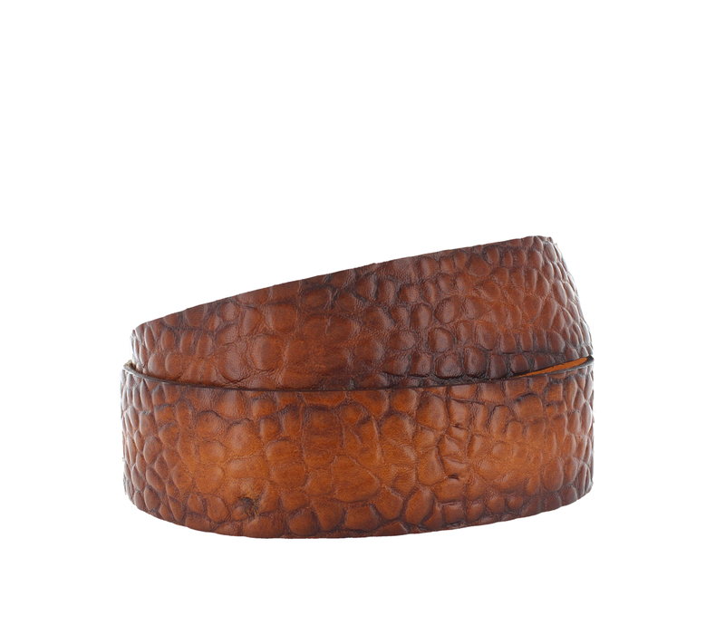 Andreas | Stoere riem heren | Cognac