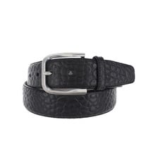 Leandro | Lederen heren riem | Zwart