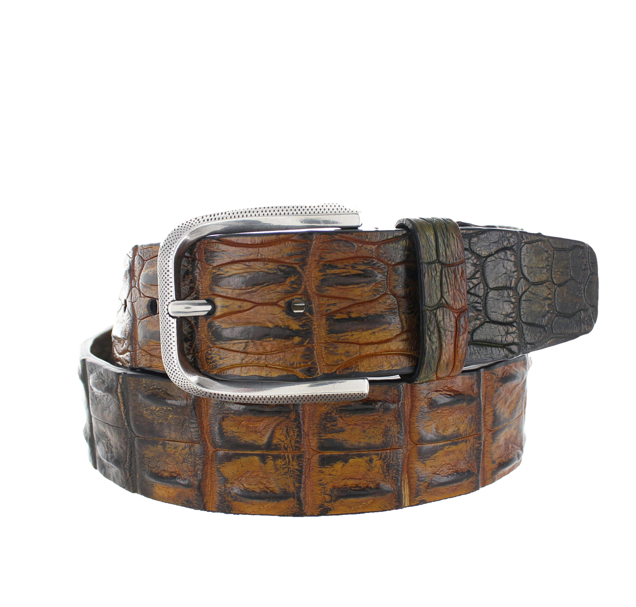 JOB86 Handpainted krokodillen riem | Jungle