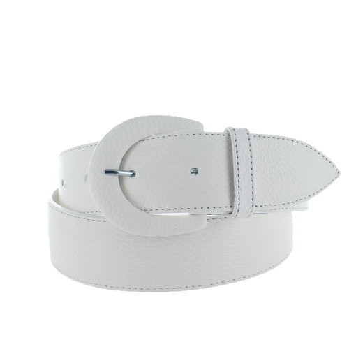  H.A.N. Aline |  Stijlvolle damesriem 4cm | Wit 
