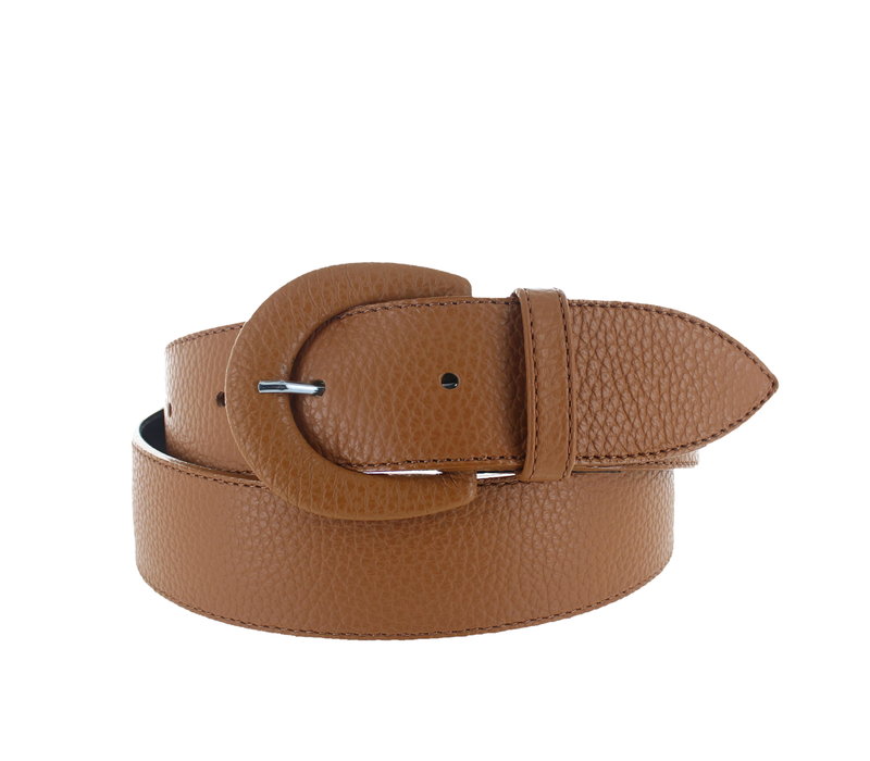 Aline |  Stijlvolle damesriem 4cm | Lichtbruin