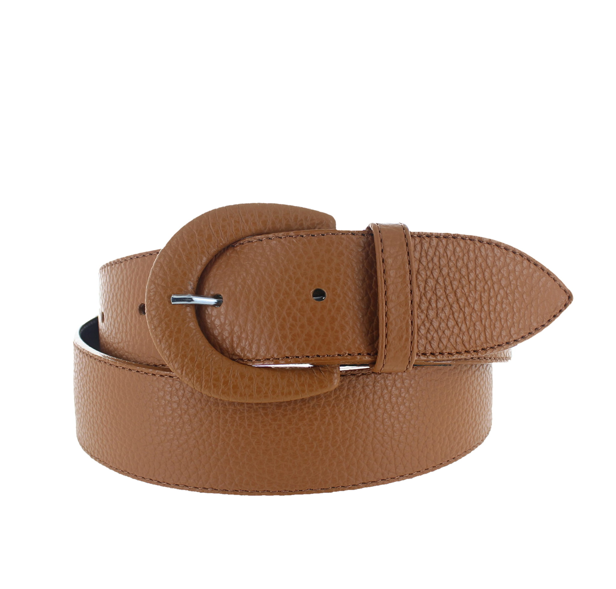 H.A.N Aline | Stijlvolle damesriem 4cm | Lichtbruin