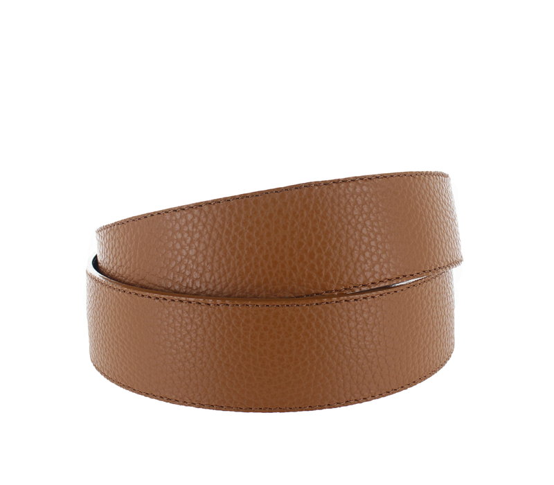 Aline |  Stijlvolle damesriem 4cm | Lichtbruin