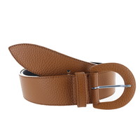 Aline |  Stijlvolle damesriem 4cm | Lichtbruin