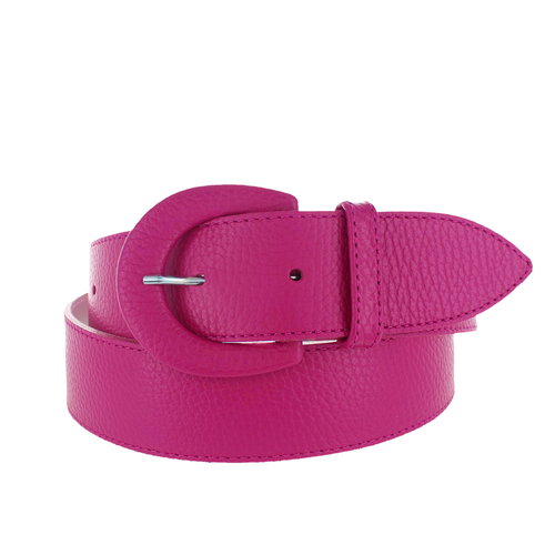  H.A.N. Aline |  Stijlvolle damesriem 4cm | Fuchsia 
