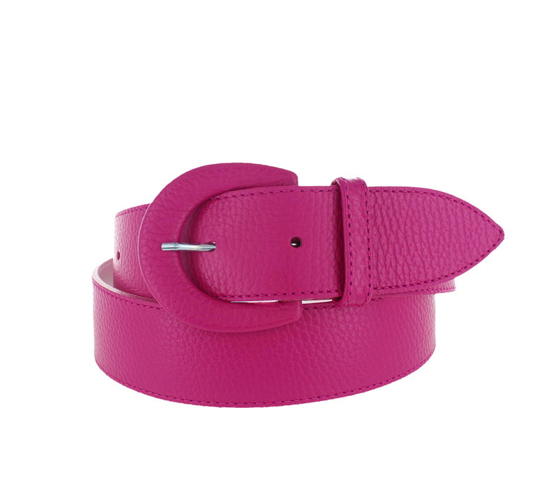 Aline |  Stijlvolle damesriem 4cm | Fuchsia