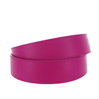 Aline |  Lederen damesriem | Fuchsia