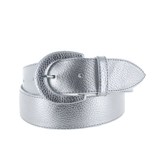  H.A.N. Aline |  Stijlvolle damesriem 4cm | Zilver 