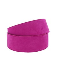 Alice | Suède brede damesriem 6cm | Fuchsia