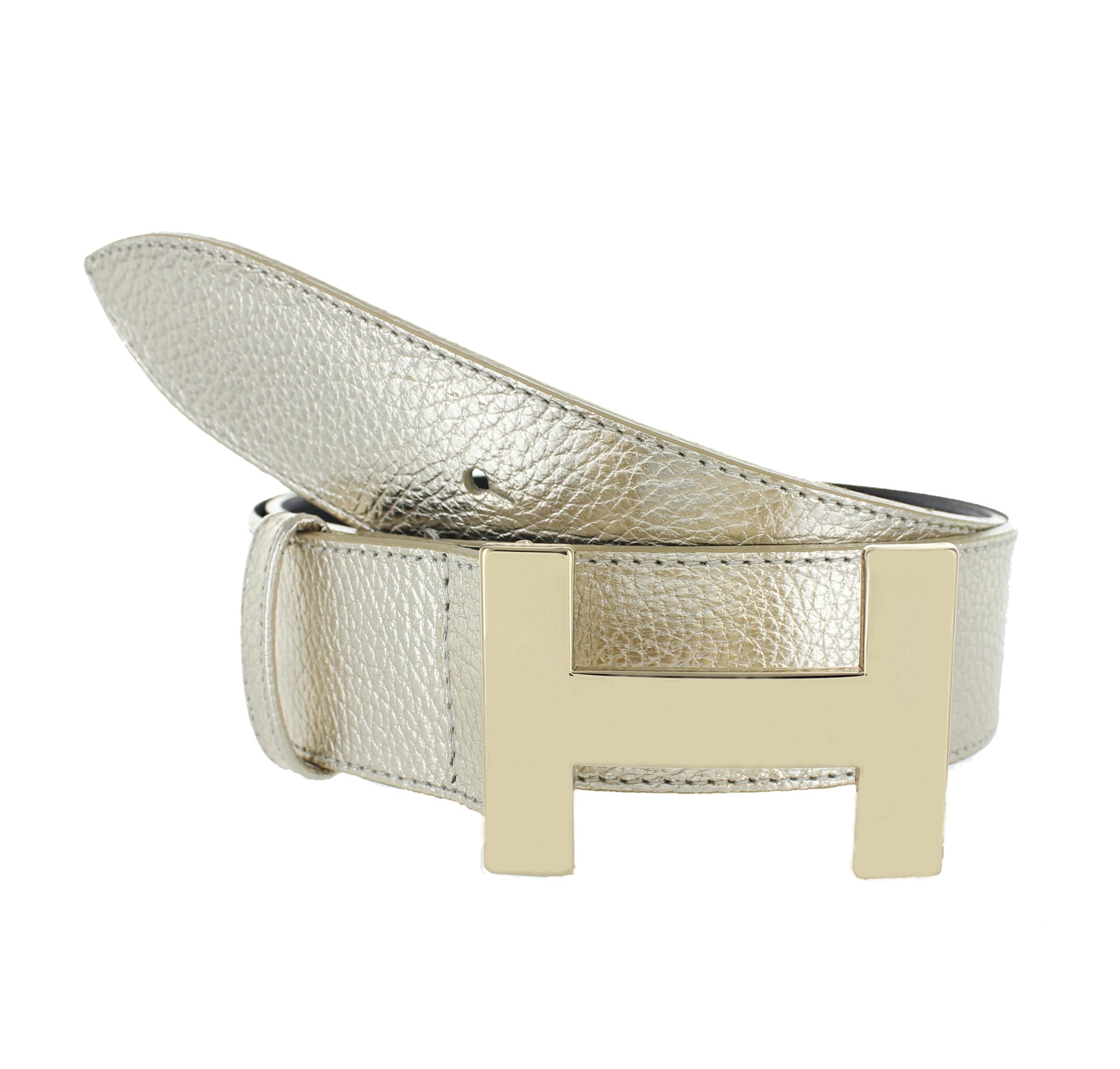 H.A.N Hailey | Stijllvolle damesriem 4cm | Light-Gold